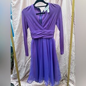 Vintage Purple Dress